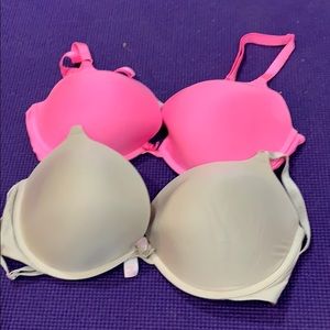 Victoria Secret 38D push up bra bundle